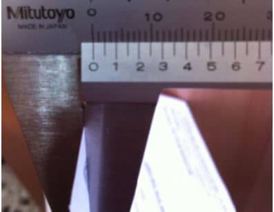 0.1mm Reading On Caliper