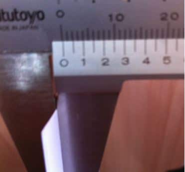 0.2mm Reading On Caliper